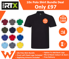 Men's Pro RTX Pro Work Pique Polo Shirt Bundle Deals