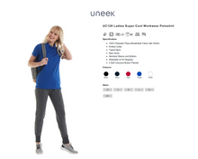 Uneek Women's Workwear Super Cool Polo Shirt