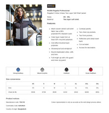 Unisex Regatta E-Volve Two Layer Soft Shell Jacket