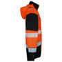 Beeswift Men's Deltic Hi-vis Jacket Two Tone Jacket Orange Black