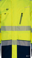 Beeswift Men's Deltic Hi-vis Jacket Two Tone Jacket Yellow Navy