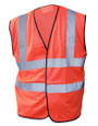 Beeswift High Visibility Mesh Vest Waistcoat Orange