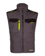 Beeswift Men's FLEX Workwear Gilet Two Tone Jacket Grey Black