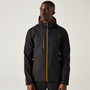 Mens Regatta Navigate Two Layer Hooded Soft Shell Jacket