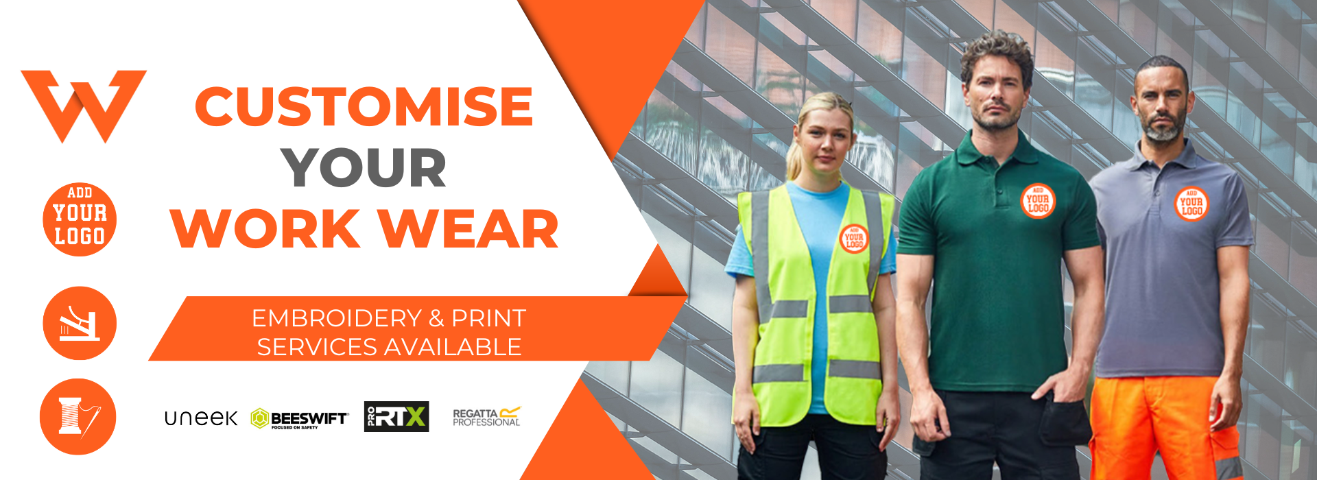 Elevate your brand with customized workwear 