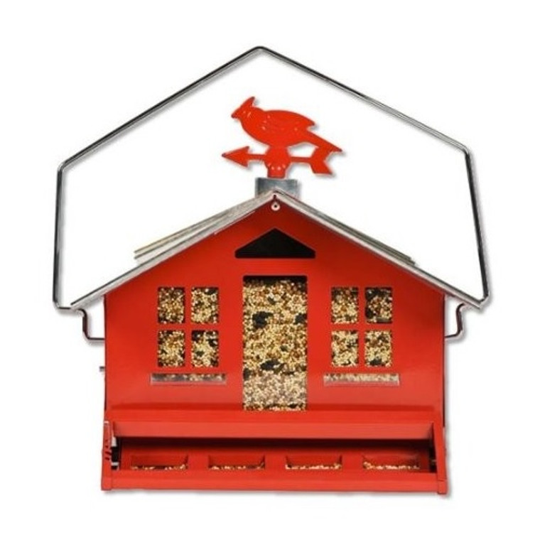 (#PP338)  Squirrel Be Gone II Feeder (Red)