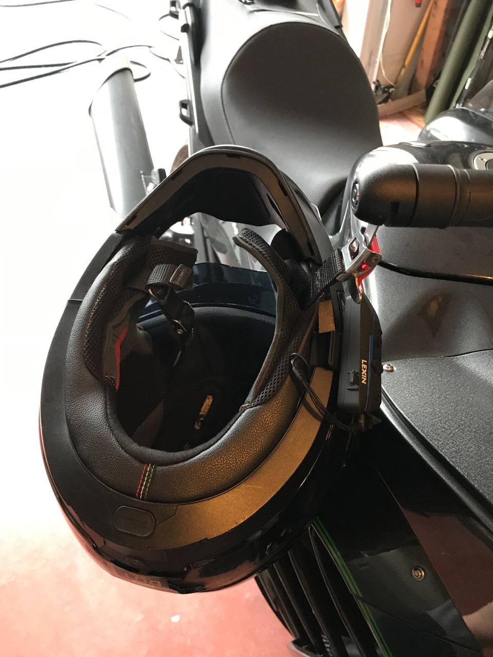 Lidlox, the World's Slickest Helmet Lock for Kawasaki