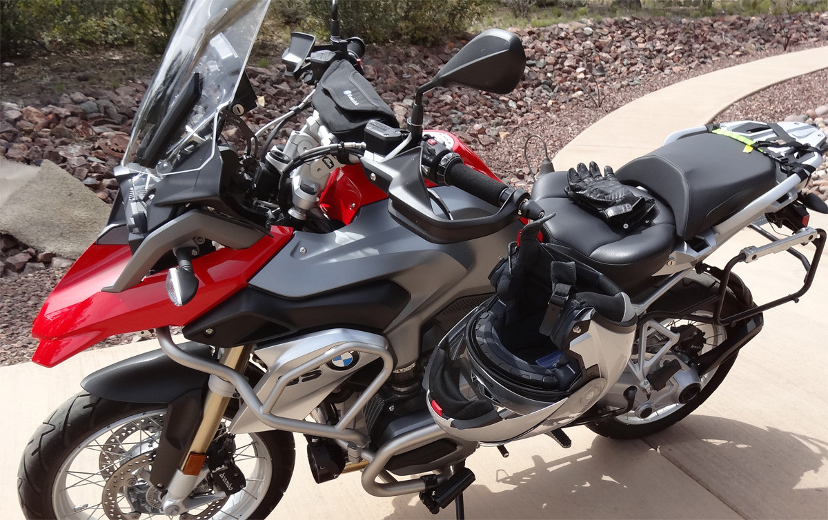 World's Slickest Helmet Lock for BMW