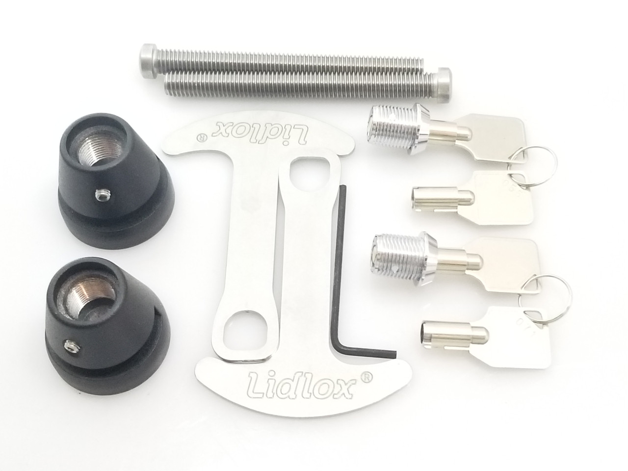 Lidlox Bar End Helmet Lock for 8mm Bar End Bolts