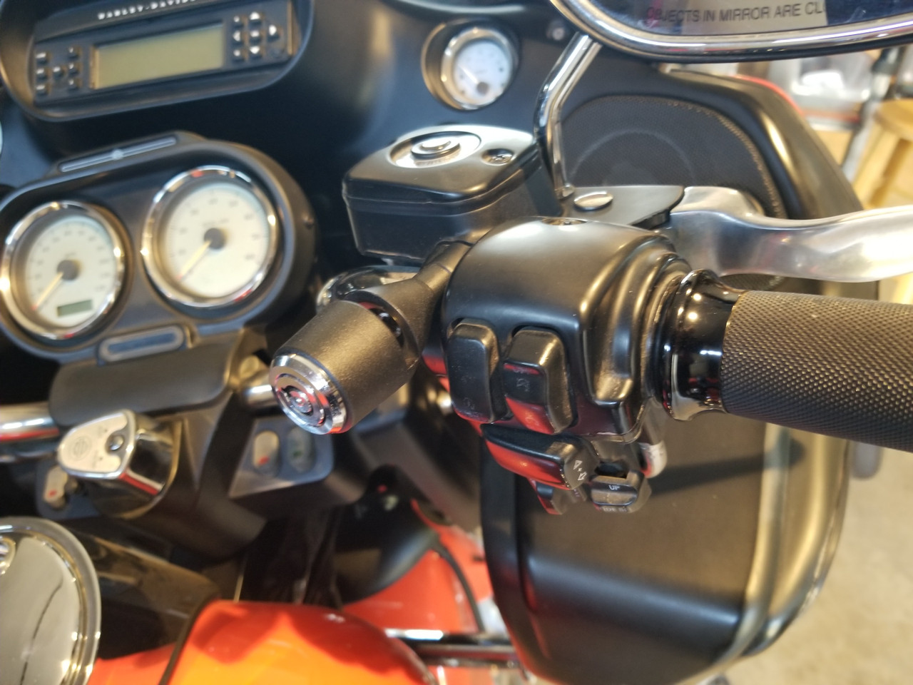 World's Slickest Helmet Lock for Harley Davidson