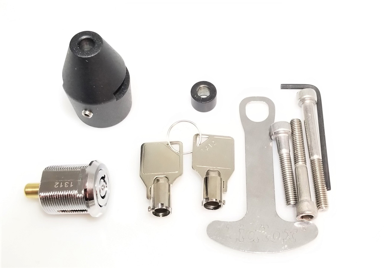 World's Slickest Helmet Lock for Metric Motorcycles