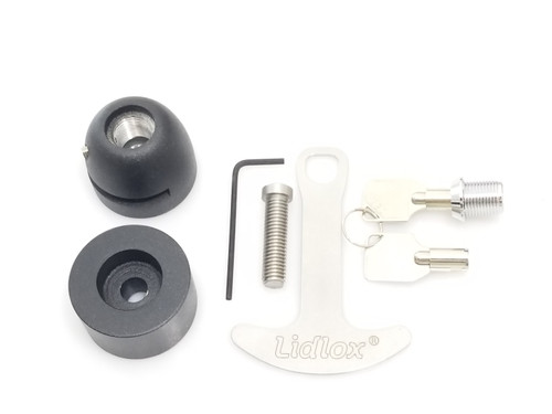 1007-BB Lidlox Single for BMW, Black Spacer, Black Lock. 1007-BB Lidlox Single for BMW, Black Spacer, Black Lock.