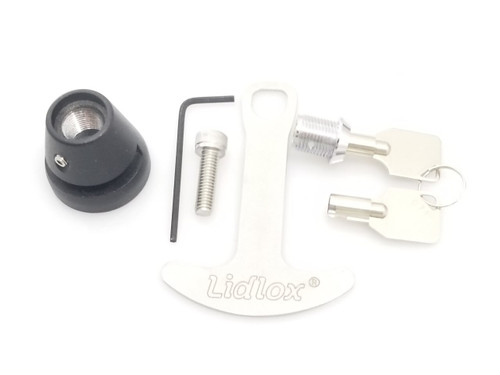 6100-B, Lidlox Single, 6mm Bolt, Universal, Black