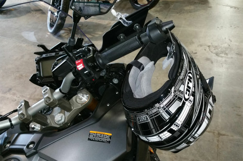 Lidlox Bar End Helmet Lock for Yamaha FJ09.