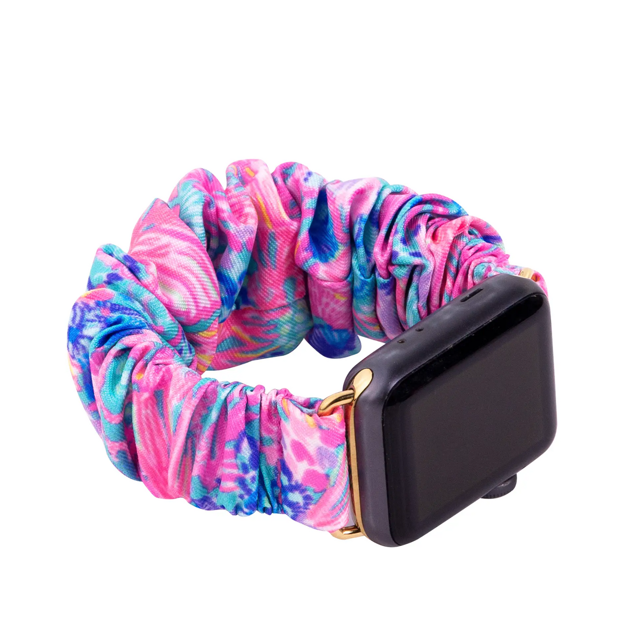 Salty USA Pink Leopard Print Apple Watch Band