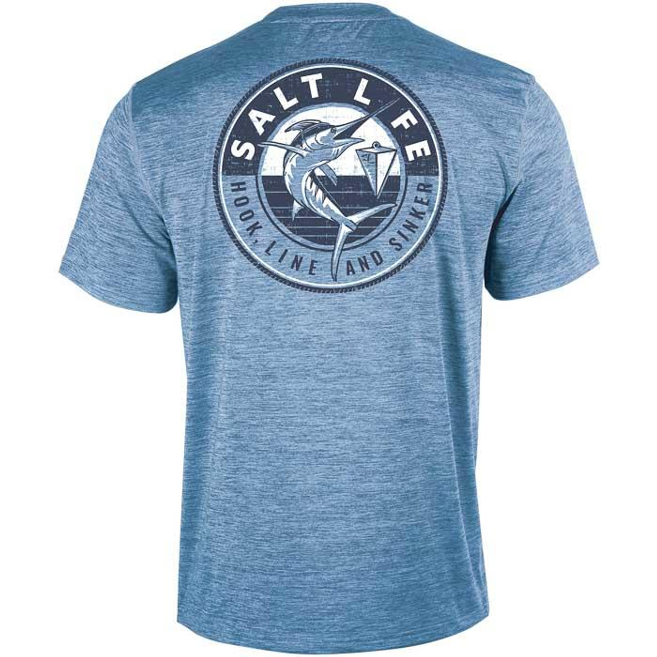 Salt Life Tank Top Shirt Men's XL Blue Beeracuda Ale Sleeveless Fishing  Shirt