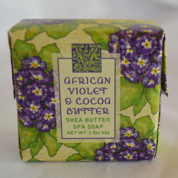 greenwich bay trading company african violet square bar soap