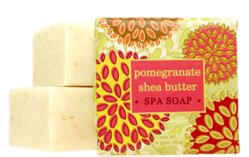 Pomegranate Shea Butter Spa Soap Pomegranate Shea Butter Spa Soap