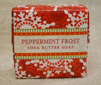 greenwich bay trading company peppermint frost square bar soap