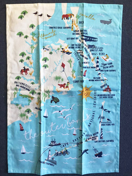 outer banks kitchen tea towel outer banks kitchen tea towel