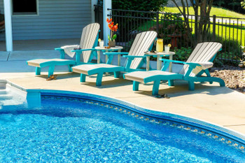 SeaAira Poly Outdoor Furniture Lounge Chair with Arms SeaAira Poly Outdoor Furniture Lounge Chair with Arms