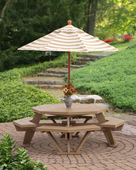 octagon picnic table poly outdoor furniture octagon picnic table poly outdoor furniture