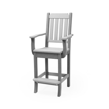 keystone bar chair with arms outdoor polywood furniture keystone bar chair with arms outdoor polywood furniture