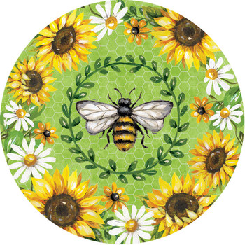 PVC Stepping Stone Bee & Sunflowers