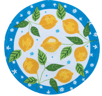 Lemons Braided Placemat