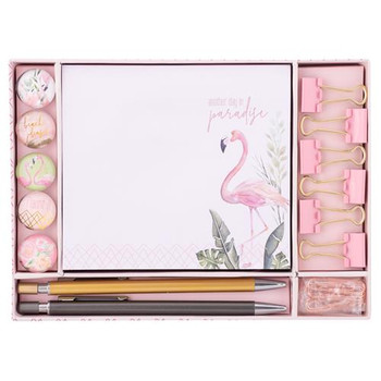 Stationery Set Flamingo Stationery Set Flamingo