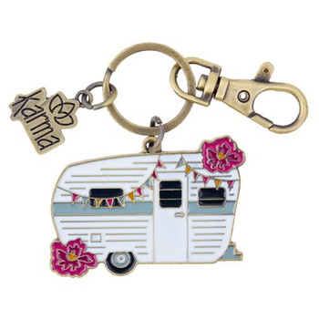 Enamel Keychain Camper Enamel Keychain Camper