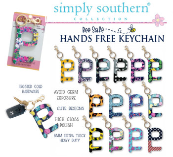 simply southern hands free keychain