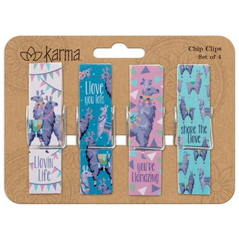 Llama Chip Clip Set Llama Chip Clip Set