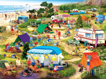 seaside campground coastal puzzle seaside campground coastal puzzle