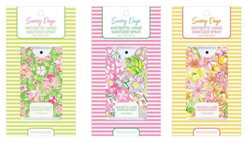 aloe vera scented hand sanitizer on gift card