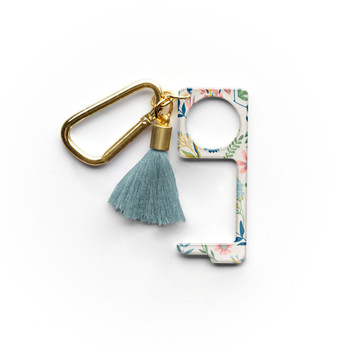 safe touch keychain with tassel safe touch keychain with tassel