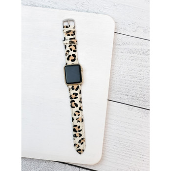 white leopard apple watch band strap white leopard apple watch band strap