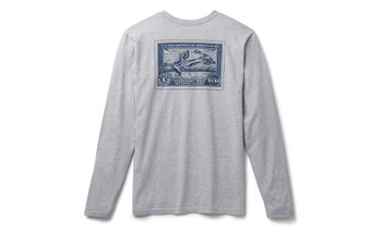 yeti duck stamp long sleeve t-shirt