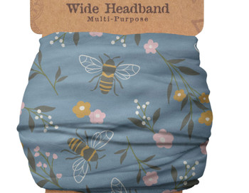 wide bee headband