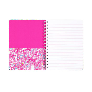 lilly pulitzer mini notebook aqua la vista
