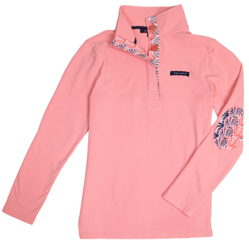 simply southern button pullover scallop shell simply southern button pullover scallop shell