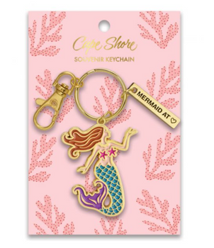 mermaid enamel keychain mermaid enamel keychain
