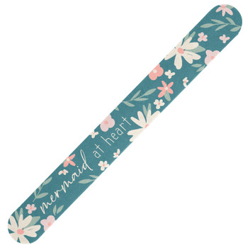 mermaid at heart large nail file emery board