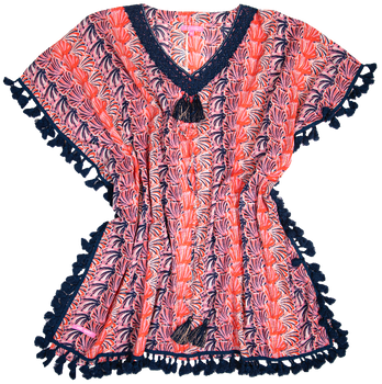 simply southern scallop shell bead beach cover-up