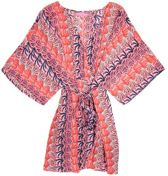 simply southern scallop shell kimono beach cover-up simply southern scallop shell kimono beach cover-up