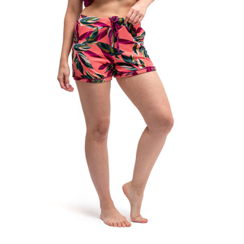 hello mello sleep lounge shorts calm springs pajama shorts tropical palm hello mello sleep lounge shorts calm springs pajama shorts tropical palm