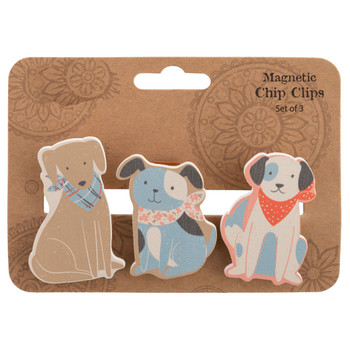 dog shaped magnet chip clips dog shaped magnet chip clips