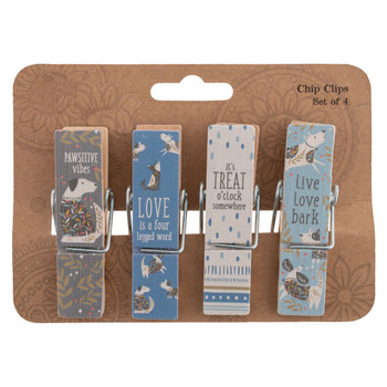 dog chip clips wood dog chip clips wood