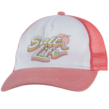 salt life faded coral mesh trucker hat renew retro front salt life faded coral mesh trucker hat renew retro front