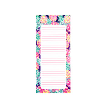 simply southern list pad notepad pineapples tropical stationary office kitchen grocery list simply southern list pad notepad pineapples tropical stationary office kitchen grocery list